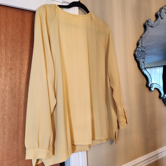 Judy Bond 18w plus size womens long sleeve blouse - Picture 2 of 5